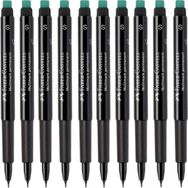 Faber Castell Multimark 1523 S 0.4 mm Siyah 10 Adet Asetat Kalemi