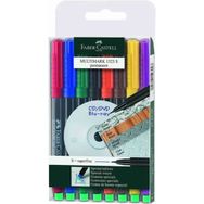 Faber Castell Permanent 1523 S 8 Renk Asetat Kalem Seti
