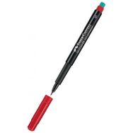 Faber-Castell Permanent S Seri Kırmızı Asetat Kalemi