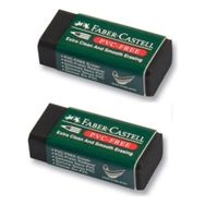 Faber Castell Siyah 2'li Küçük Boy Silgi