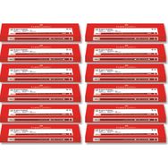 Faber-Castell Siyah-Kırmızı Renkli Kurşun Kalem 144'LÜ