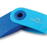 Faber-Castell Sleeve Kırmızı-Mavi 12'li Silgi