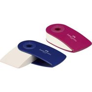 Faber-Castell Sleeve Kırmızı-Mavi 12'li Silgi