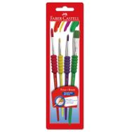 Faber-Castell Soft Touch Suluboya Fırça Seti 4'Lü