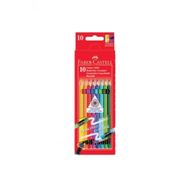 Faber Castell Sulu Kuru Boya Grip 2001 Metal Kutu Tam Boy 12 Li