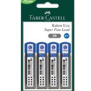Faber Castell Süper Fine Min 2B 0,5mm 75mm 12'li Kalem Ucu
