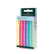 Faber Castell Textliner 38 Pastel 6 Renk Fosforlu Kalem Seti