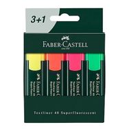 Faber Castell Textliner 48 3+1 Fosforlu Kalem