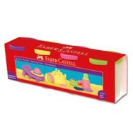 Faber-CastellSilindir Oyun Hamurları 4 Pastel Renk Oyun Hamuru