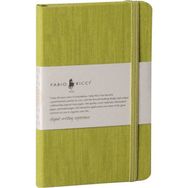Fabio Ricci 1044 Alttan Lastikli Yeşil Çizgili Defter