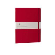 Fabio Ricci Elio 19x25 cm Noktalı Kırmızı Defter