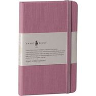 Fabio Ricci Lepidus 9 x 14 cm Pembe Kareli Defter