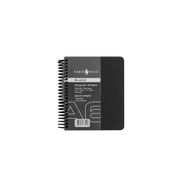 Fabio Ricci U85323 A6 Siyah Çizgili Yandan Lastikli Defter