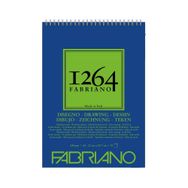 Fabriano 1264 Drawing Paper Üstten Spiralli 180 gr Çizim Defteri