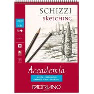 Fabriano 38867 Accademia A4 120 gr 50 Yaprak Schizzi Çizim Blok