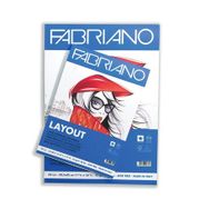 Fabriano Layout 75 gr A3 70 Yaprak Pürüzsüz ve Geçirimsiz Marker Blok
