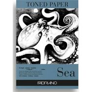 Fabriano Toned Paper Sea Deniz Rengi A4 120 gr 50 Yaprak Eskiz Blok