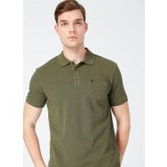 Fabrika Comfort B09WTHZ962 Haki Erkek Cepli Polo T-shirt