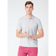 Fabrika Comfort Gri Erkek Cepli Polo T-shirt