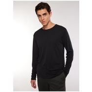 Fabrika F3WM-SWT139 Bisiklet Yaka Düz Antrasit Erkek Sweatshirt