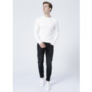 Fabrika Gustavy Bisiklet Yaka Basic Krem Erkek Kazak