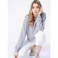 Fabrika Homewear Koleksiyonu Gri Kadın Sweatshirt