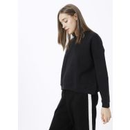 Fabrika RAVELLO Bisiklet Yaka Siyah Kadın Sweatshirt