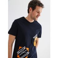 Fabrika Sports DIOG O Yaka Düz Lacivert Erkek T-Shirt