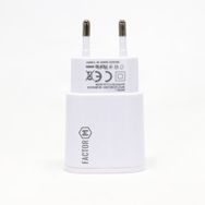 Factor-M Çift Çıkışlı 2.1a Micro Ev Tipi Şarj Aleti