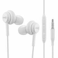 Factor-M Extra Bass Kulakiçi Beyaz Mikrofonlu Kablolu Kulaklık