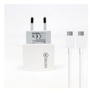 Factor-M Pd20w Quick Charger 20w­ Type-C To Type C 2 m Beyaz Kablolu Şarj Set
