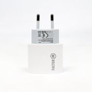Factor-M PD20W Quick Charger Type­-C Çıkışlı 20 W Beyaz Şarj Alet