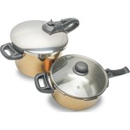 Fagor 003W44FU Duo 4+6 lt Titanium Düdüklü Tencere
