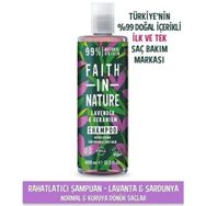 Faith In Nature Lavanta Sardunya Normal Kuruya Dönük Saçlar İçin %99 Doğal Rahatlatıcı Şampuan