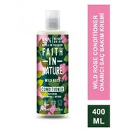 Faith In Nature Wild Rose Onarıcı 400 ml Saç Bakım Kremi