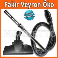 Fakir Veyron Turbo Öko Emici Başlık Teleskopik Boru Seti