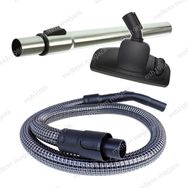Fakir Veyron Turbo Öko Süpürge Çelik Telli Hortumu Turbo Brush Emici Başlık Teleskopik Boru