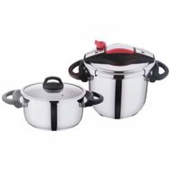 Falez Twist & Cook 4 lt ve 7 lt Kırmızı Düdüklü Tencere
