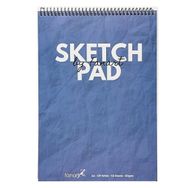 Fanart Academy Sketch Pad A4 Mavi 80 gr Spiralli 50 Yaprak Eskiz Defteri