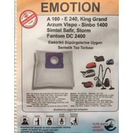 Fantom DC 2400 20 li Süpürge Toz Torbası