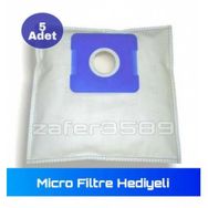 Fantom DC 3000 Bez 5 Adet Bez Kumaş Uyumlu Süpürge Toz Torbası