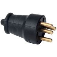 Far 3x25 Kauçuk Trifaze Fiş