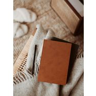 Fark Tanıtım Çizgisiz Taba Termo Deri Kapaklı 128 Yaprak A5 14x21 cm Taba Kapak Defter