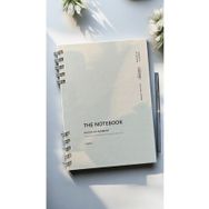 Fark Tanıtım The Notebook Serisi 80 Yaprak Çizgili A5 Light Grey Kapak Spiralli Defter