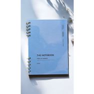 Fark Tanıtım The Notebook Serisi 80 Yaprak Çizgili A5 Placid Blue Kapak Spiralli Defter