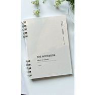 Fark Tanıtım The Notebook Serisi 80 Yaprak Çizgisiz A5 Light Grey Kapak Spiralli Defter