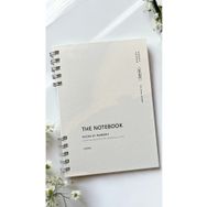 Fark Tanıtım The Notebook Serisi 80 Yaprak Kareli A5 Light Grey Kapak Spiralli Defter