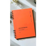 Fark Tanıtım The Notebook Serisi 80 Yaprak Noktalı A5 Orange Coral Kapak Spiralli Defter