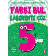 Farkı Bul Labirenti Çöz 5 Yaş Çocukların Zihnini Geliştiren Kitap