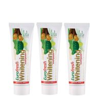 Farmasi 3x 112 gr+ 3 X 50 gr FRMDISMCN Eurofresh Aloe Veralı Misvaklı Beyazlatıcı Diş Macunu